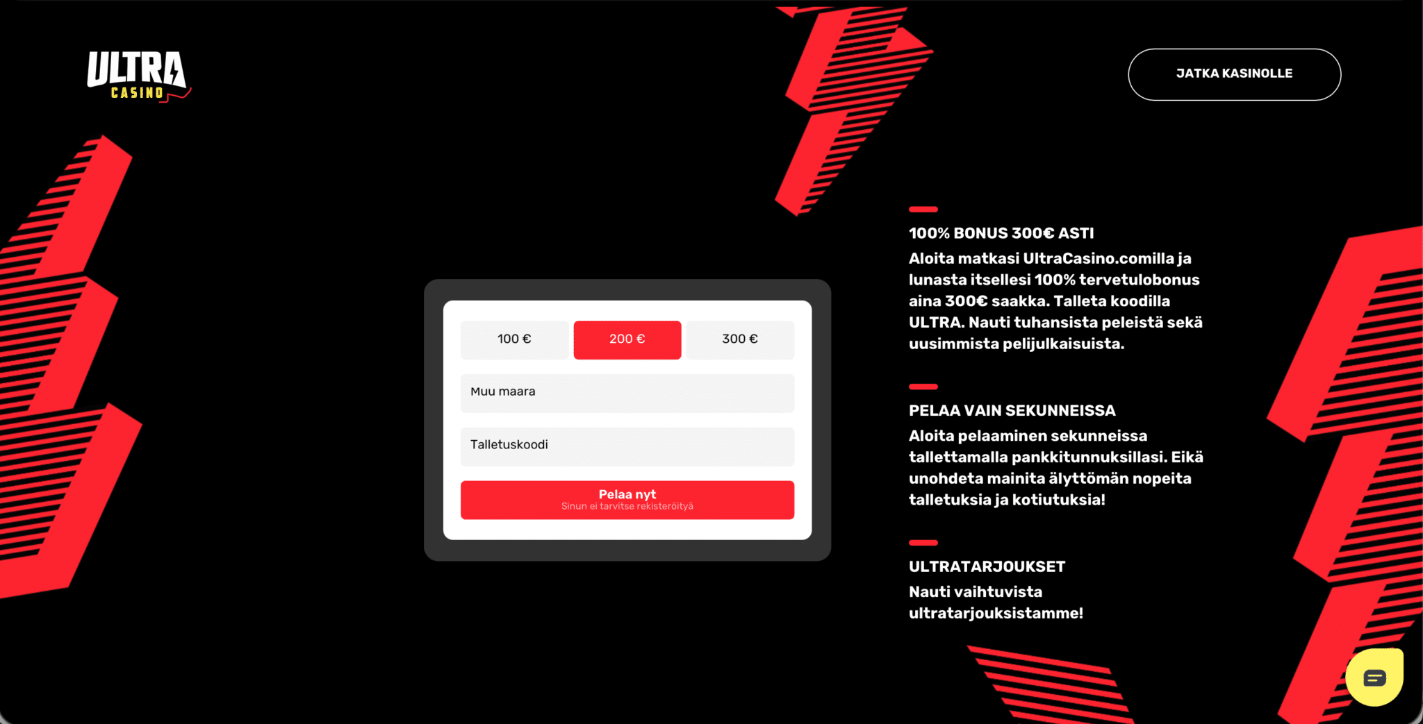 ultra casino arvostelu