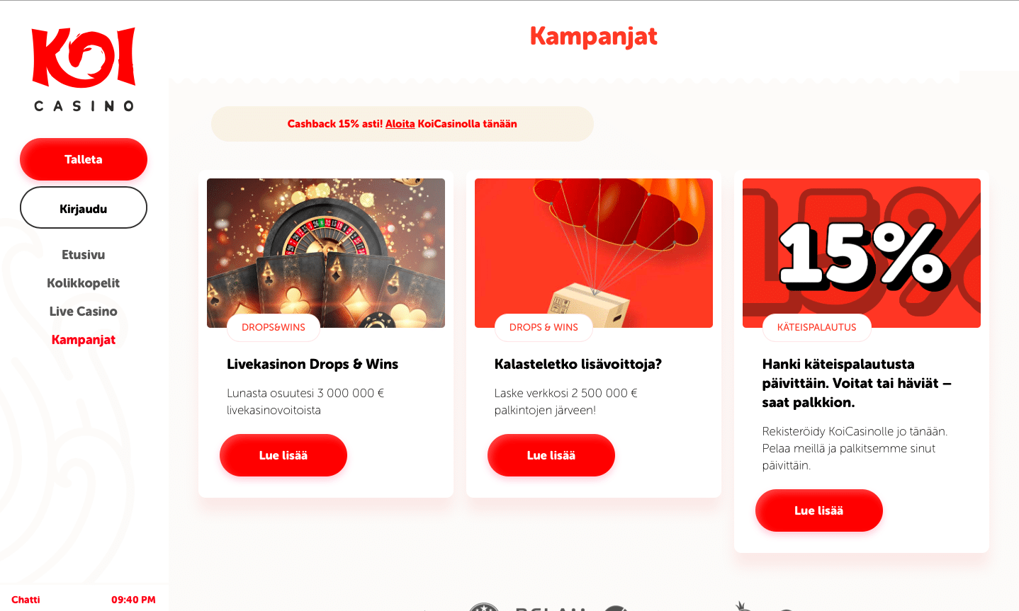 Tarjoukset