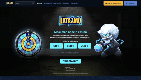 Lataamo casino kokemuksia