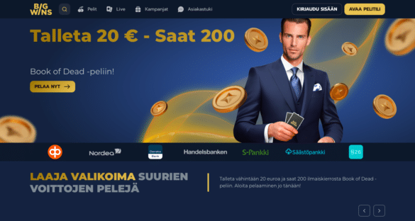BigWins uusi nettikasino kryptokasino