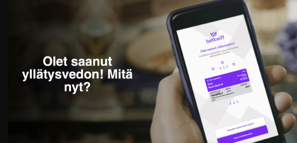 Betkwiff app yllätysveto