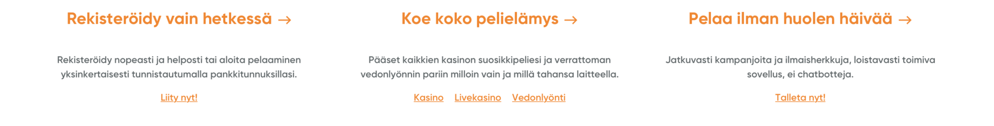 Simple Casino pelaa pankkitunnuksilla