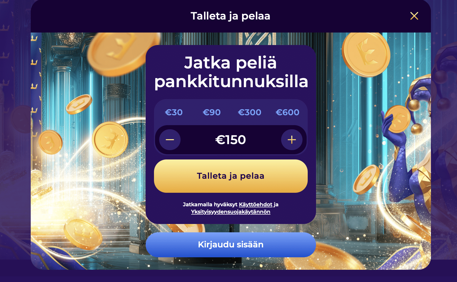 Ruhtinas kasino kirjaudu